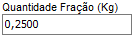 3. Quantidade de Fração