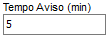 6. Tempo de Aviso (Notificações)