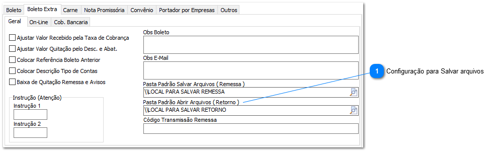 6.6.2. Configuração de Portador