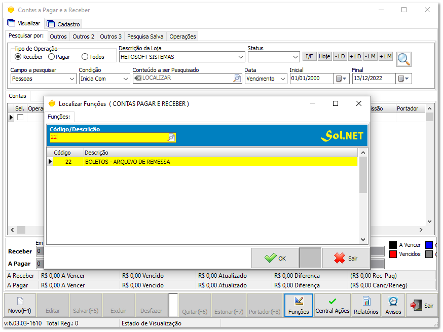 6.6.2. Configuração de Portador