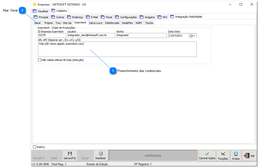 4.2.1. Configuração e ativação de licença