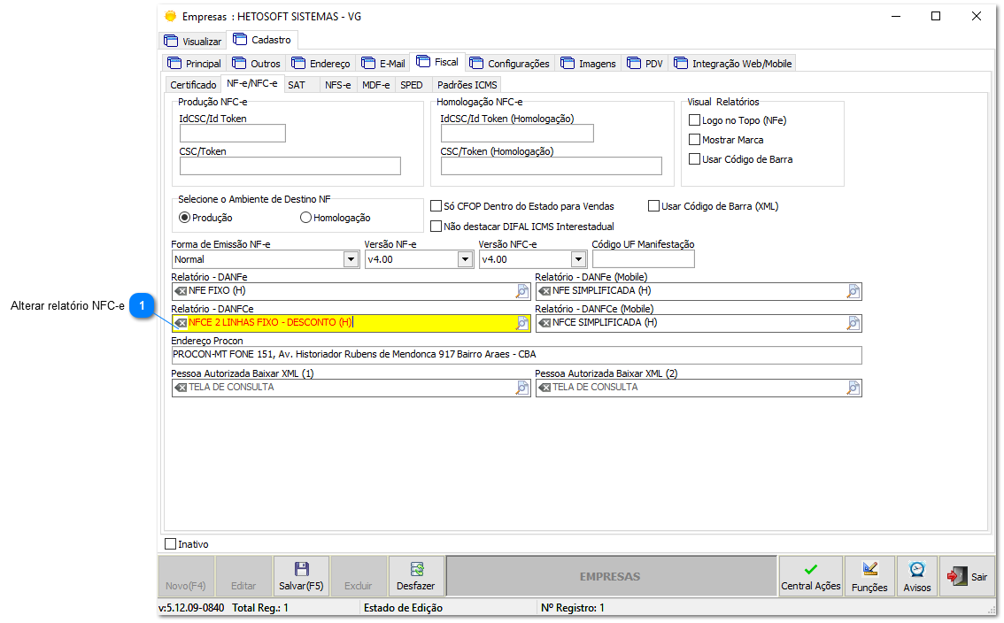 4.2.1. Configuração e ativação de licença