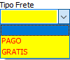 1. Seleção: Tipo de Frete
