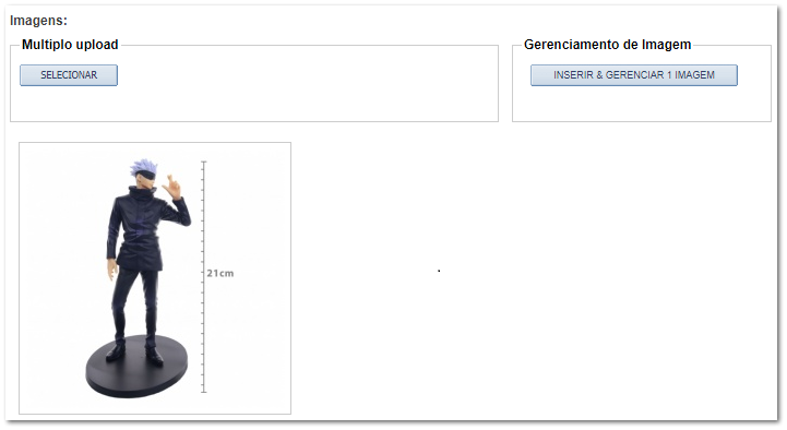 4.9.3. Configurações - Cadastro de produtos