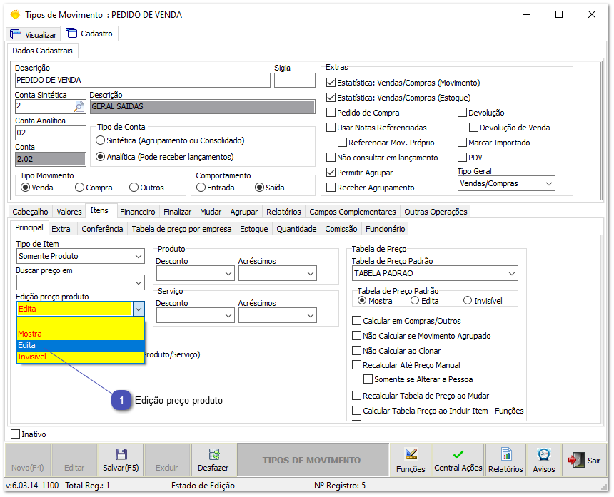 6.9.1. Configurações de uso