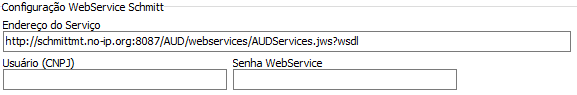 3. Configurações para Funcionamento do WebService