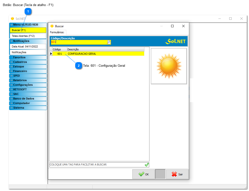 4.12.1. Configurações do Serviço