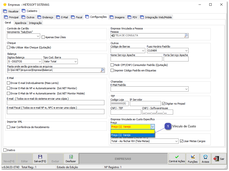 6.12.1. Configurações e Uso 