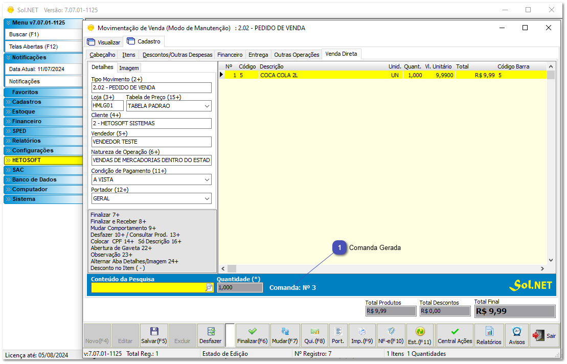 6.20.1. Configurações e uso