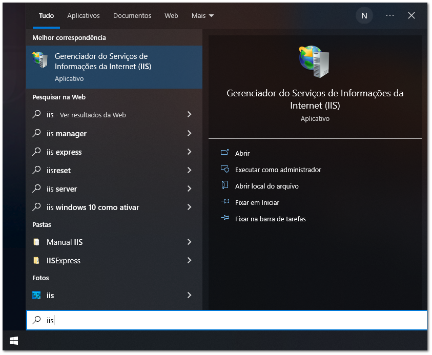 3.1.4. Configurando o IIS