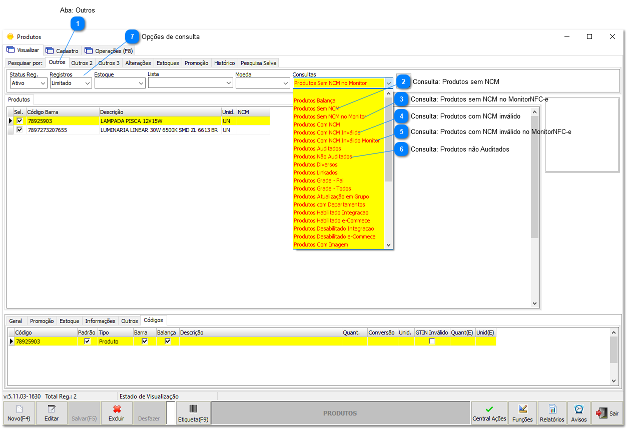 4.12.2. Consultas por cadastros não Auditados