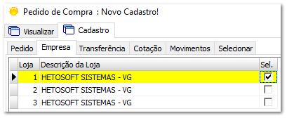 6.13.2. Criando cotação