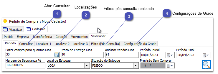 6.13.2. Criando cotação