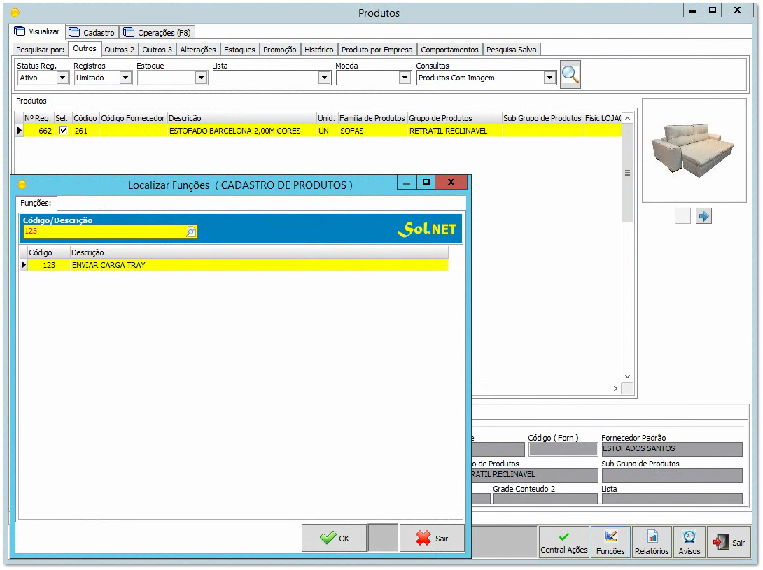 4.8.4. Envio de dados via API (Tray)