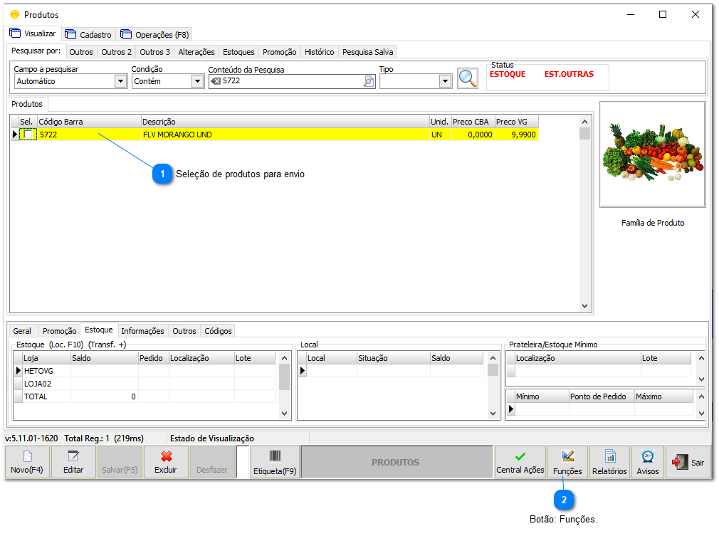 4.11.3. Envio de produtos para auditar