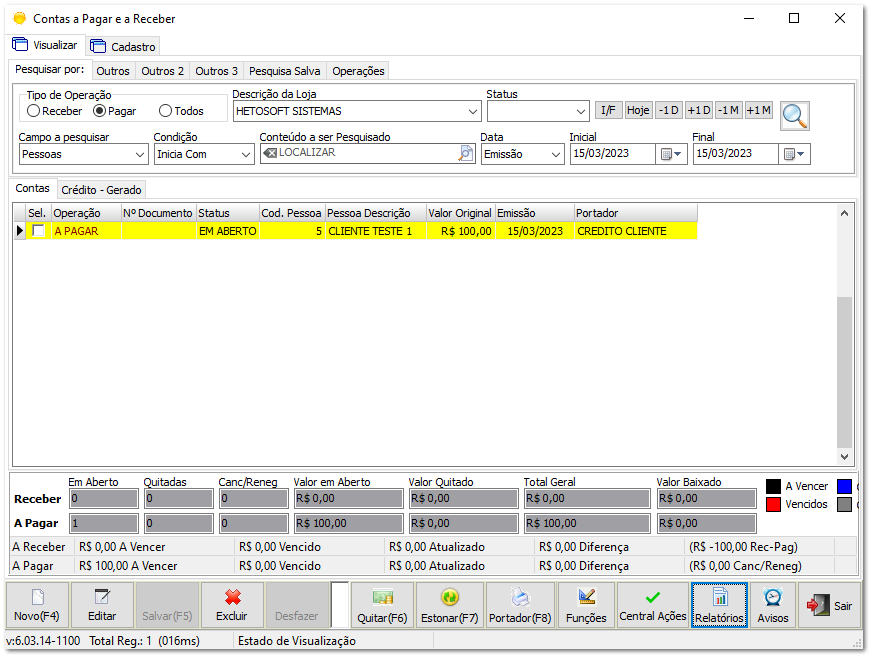 6.7.2. Gerando Cartão Presente
