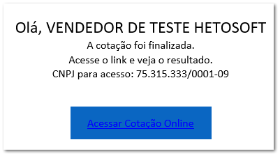 6.13.4. Gerar resultados da cotação
