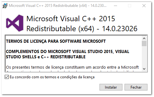 3.1.2. Instalação DotNET Hosting / FrameWork