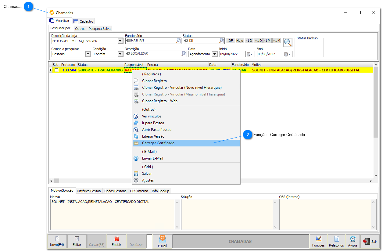 6.3.3. Instalação via API