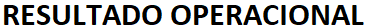 4. Resultado Operacional: Resultado Op. Bruto - Deduções Resultado Op. Bruto