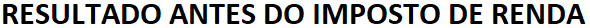5. Resultado antes do Imposto de Renda: Resultado Op. - Deduções de Resultado Op.