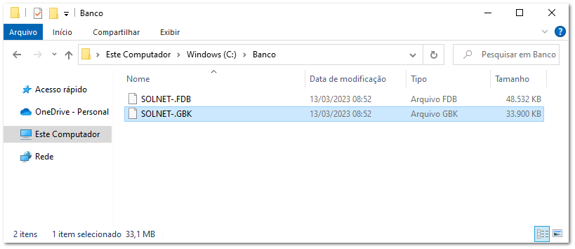 6.5.5. Reparo via CMD
