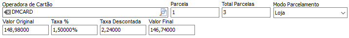 2. Operadora de Cartão