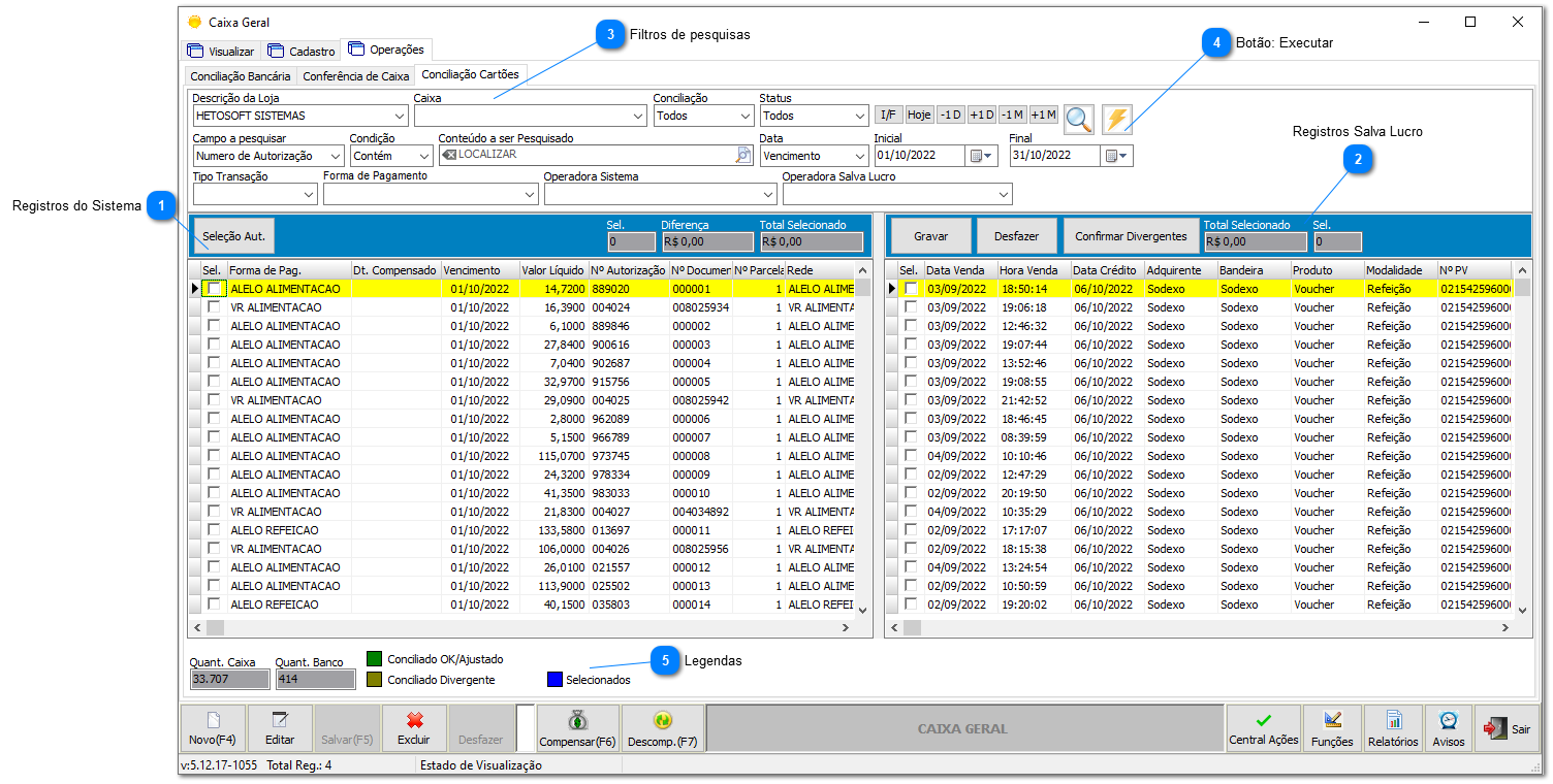 4.3.5. Salva Lucro - Funcionalidade