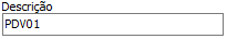 3. Descrição de Cadastro: PDV01