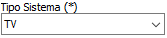 3. Tipo de sistema: TV