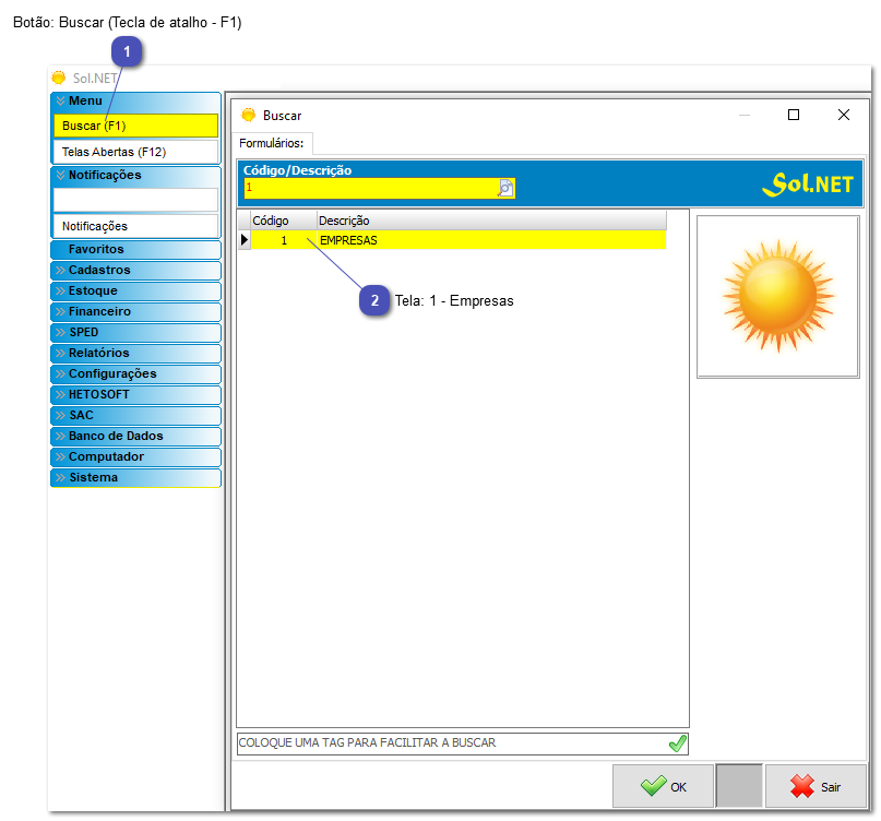 2.1.1. Sol.NET - Empresas PDV