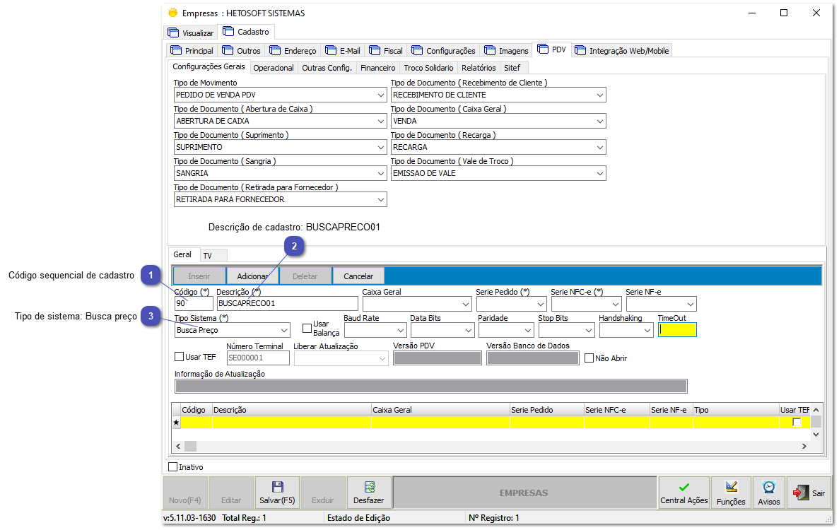 2.1.1. Sol.NET - Empresas PDV