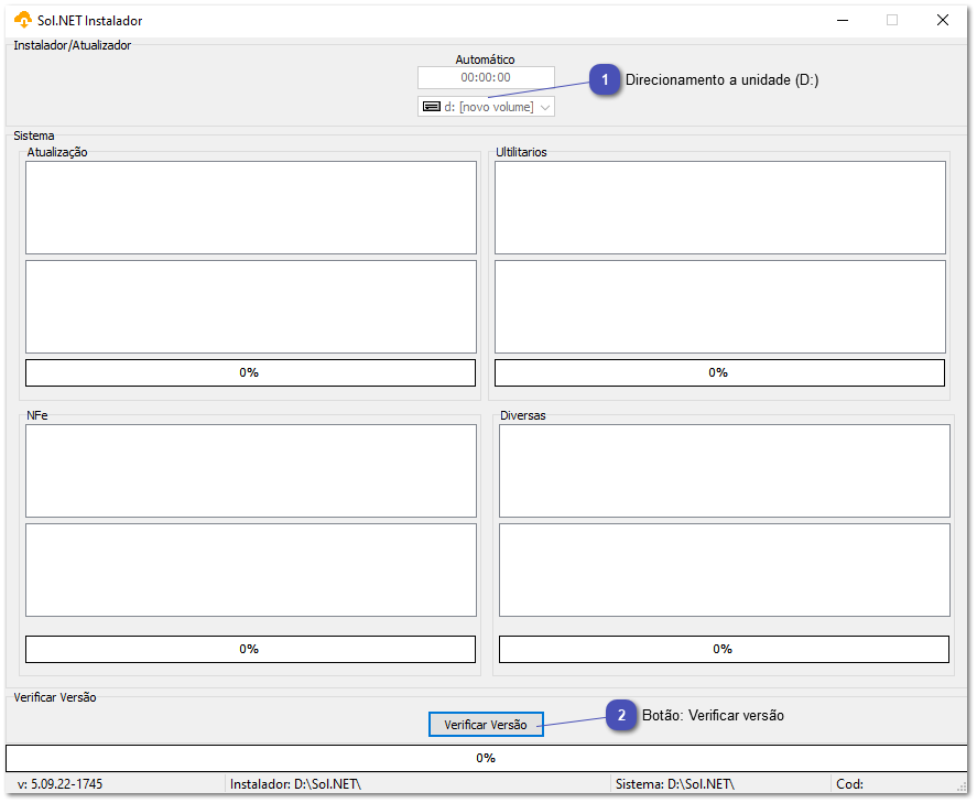 2.1. Sol.NET - Instalação padrão