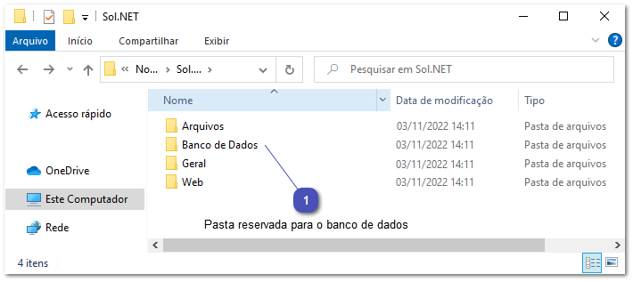 2.1. Sol.NET - Instalação padrão