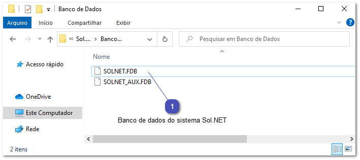 2.1. Sol.NET - Instalação padrão