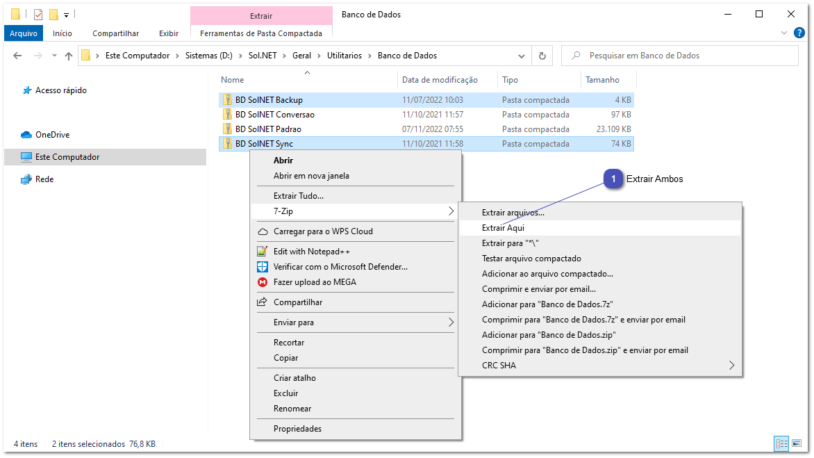 2.1. Sol.NET - Instalação padrão