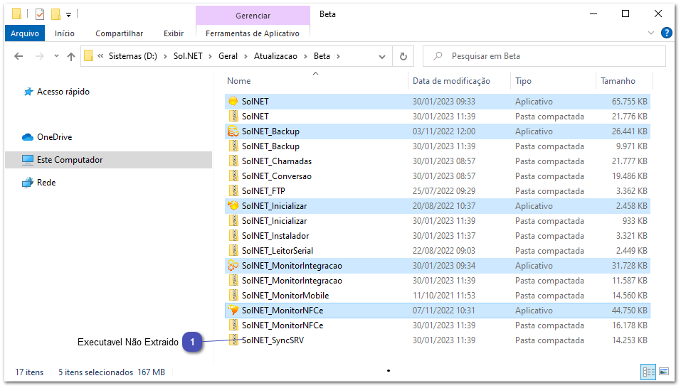 2.1. Sol.NET - Instalação padrão