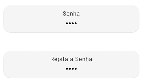 1. Cadastro de Senha