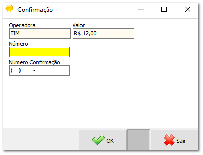 4.5.4. Sol.NET Vendas Diretas - Recarga RedeFlex