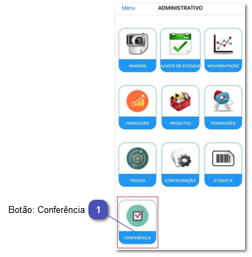 8.7.2. Uso da conferência no Sol.NET_Administrativo