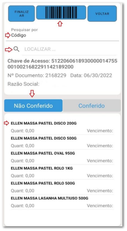 8.7.2. Uso da conferência no Sol.NET_Administrativo