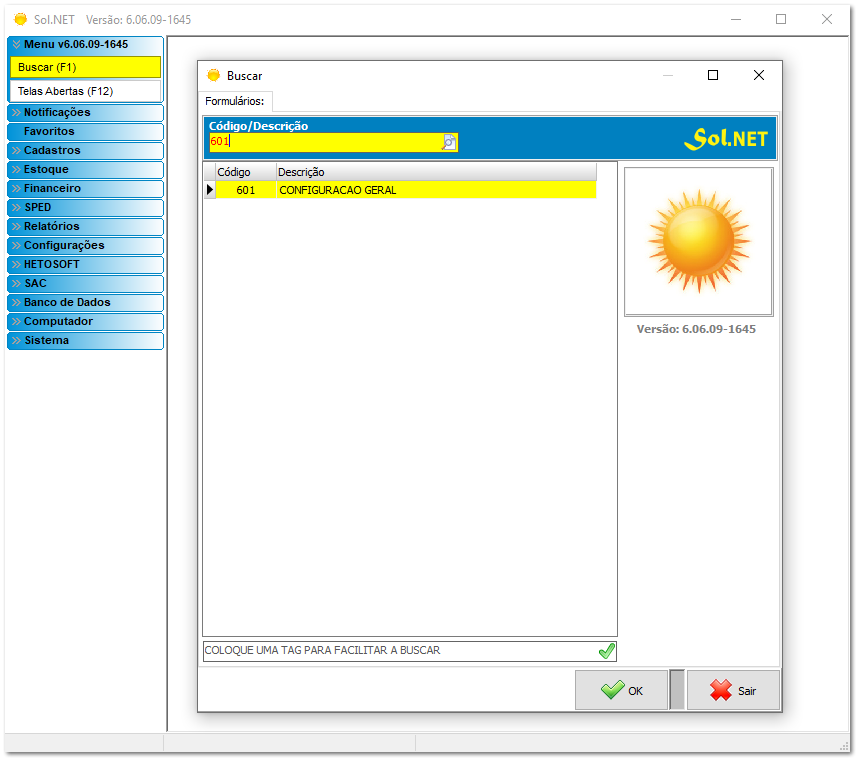 1.10. Uso do Enter automático para consultas