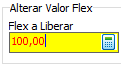 1. Alterar Valor Flex