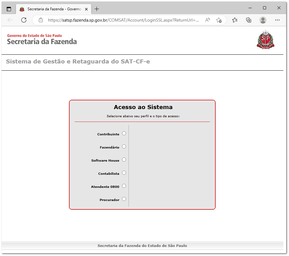 2.2.3.2. Vincular o SAT ao CNPJ
